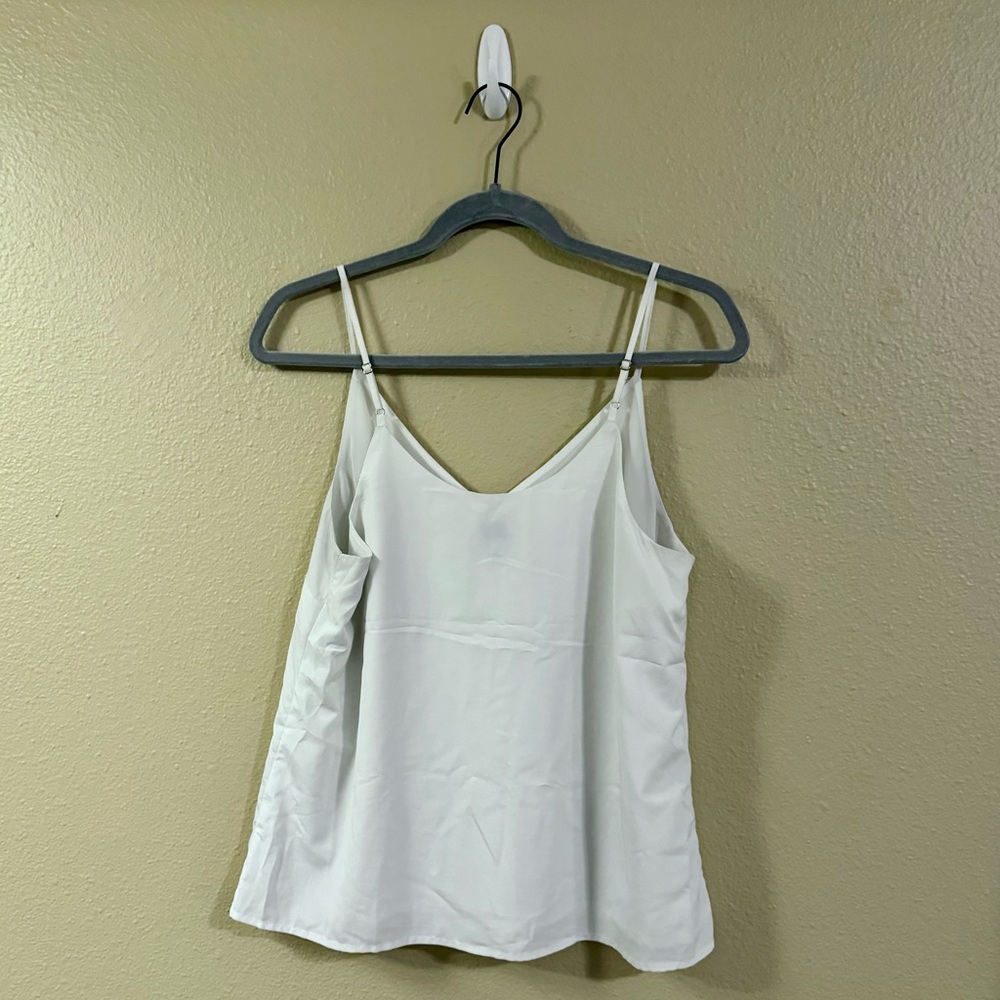 A New Day white lux tank top - Picture 6 of 6